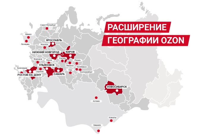 Расширение складской сети на OZON